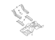 2004 Lincoln Navigator Floor Pan Diagram - 5L1Z-7811135-AA