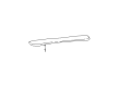 Ford Taurus Spoiler Diagram - 1F1Z-5444210-BAJ