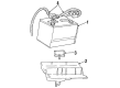 Ford Windstar Battery Cable Diagram - F58Z14301AB