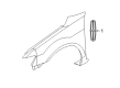 2012 Lincoln MKZ Emblem Diagram - 9H6Z-16098-B