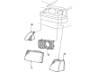1988 Ford Thunderbird Headlight Diagram - E7SZ-13007-B