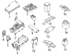 Ford Transit Connect Fuse Box Diagram - AV6Z-14A034-A