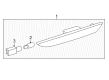 Ford Side Marker Light Diagram - FR3Z-15A201-A