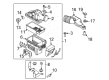 Ford F-250 Super Duty Air Filter Box Diagram - BC3Z-9A612-A