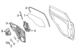 2014 Ford Fiesta Window Run Diagram - AE8Z-5425767-C