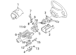 Ford Ranger Steering Column Cover Diagram - F87Z-3530-FA