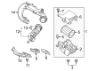 2020 Ford Transit Connect Air Intake Coupling Diagram - F1FZ-9A624-B