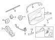 2022 Ford Mustang Mach-E Door Seal Diagram - LJ8Z-5821456-A