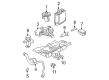 Ford PCV Valve Diagram - YC3Z-6A666-CA