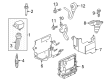 2022 Ford Escape Ignition Coil Diagram - HX7Z-12029-A
