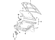 Lincoln Hood Diagram - F7LZ16612AA