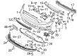 2013 Ford Mustang Grille Diagram - DR3Z-17K945-CA