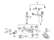 2001 Ford Explorer Sport Trac Shock Absorber Diagram - 3U2Z-18124-H
