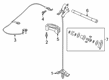 Ford Trunk Lock Cylinder Diagram - FL3Z-1543262-A