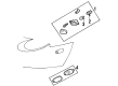 Mercury Sable Side Marker Light Diagram - F8DZ13369AA