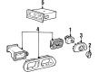 1998 Ford Windstar Blower Control Switches Diagram - F58Z19986A