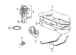 Mercury Throttle Cable Diagram - YF1Z-9A758-BA