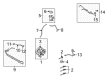 Ford Edge Power Steering Reservoir Diagram - 7T4Z-3E764-A