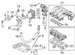 Ford Oil Cooler Hose Diagram - F2GZ-6A715-A