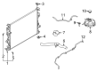 2023 Ford Escape Radiator Hose Diagram - PZ1Z-8063-C