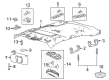Ford Taurus Dome Light Diagram - DG1Z-13776-AB