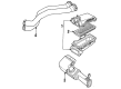 Ford F-350 Air Intake Coupling Diagram - F5TZ9B659GA