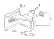 Ford F-250 Super Duty Fog Light Diagram - HC3Z-15200-B