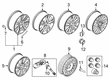 Lincoln MKC Lug Nuts Diagram - ACPZ-1A043-A
