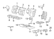 Ford Cup Holder Diagram - 4L3Z-1813562-AAA