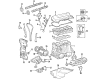 Ford Ranger Oil Pump Gasket Diagram - 1L5Z-6625-AA