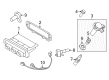 Lincoln Engine Control Module Diagram - BT4Z-12A650-BSB