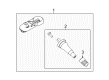 Ford TPMS Sensor Diagram - DR3Z-1A189-A