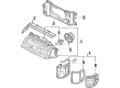 Mercury Instrument Panel Light Bulb Diagram - E7GZ-13466-M