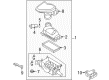 Lincoln MKX Air Intake Coupling Diagram - 7T4Z-9B659-A