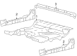 2004 Ford F-150 Floor Pan Diagram - 7L3Z-1511135-A
