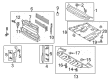 Lincoln Air Deflector Diagram - DP5Z-8311-B