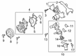 Ford Water Pump Diagram - BR3Z-8501-Q