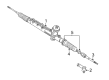 Mercury Rack and Pinion Boot Diagram - 7L8Z-3K661-A