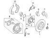 Mercury Brake Backing Plate Diagram - CL8Z-2B540-A