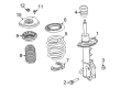 2022 Ford Mustang Mach-E Shock Absorber Diagram - LK9Z-18124-F