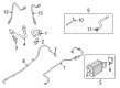 Ford PCV Valve Hose Diagram - ML3Z-6A664-A