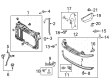 2012 Ford Fiesta Air Deflector Diagram - AE8Z-8310-C