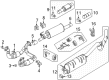 2021 Ford F-250 Super Duty Exhaust Hanger Diagram - LC3Z-5E269-B