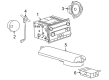 2008 Lincoln Mark LT Car Speakers Diagram - 6U5Z-18808-YA