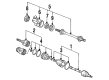 Ford Probe CV Boot Diagram - F32Z3A331F