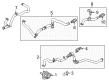 Ford Heater Control Valve Diagram - CV6Z-18495-B
