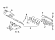 2023 Ford Police Interceptor Utility Exhaust Heat Shield Diagram - L1MZ-9A462-A