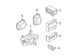 2003 Ford Expedition Car Speakers Diagram - 6L1Z-18808-DA