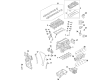 Lincoln Engine Torque Strut Mount Diagram - LX6Z-6038-G