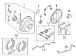 Ford Wheel Bearing Diagram - 98AZ-1A049-AC